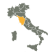 mappa toscana